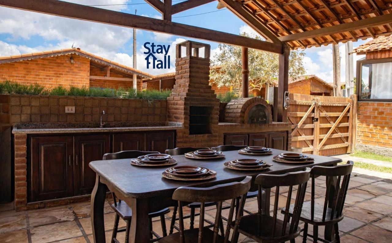 Refugio Em Gravata C/ Churrasq E Forno Pizza-Sh010 Exterior foto